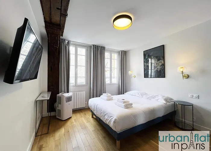Urban Flat 176 - Charming 3 Bedroom In Montorgueil Apartmán