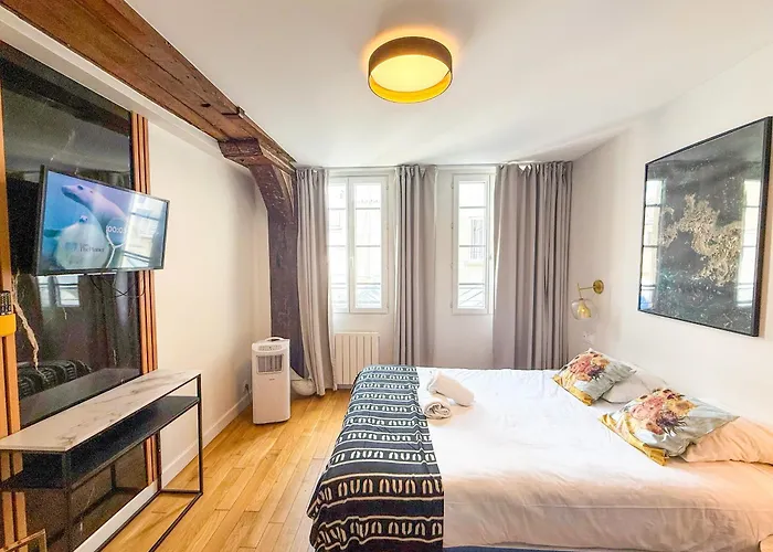 Apartmán Urban Flat 176 - Charming 3 Bedroom In Montorgueil Paříž