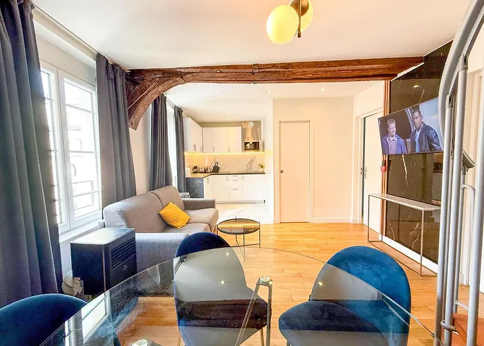 Urban Flat 176 - Charming 3 Bedroom In Montorgueil * Paříž