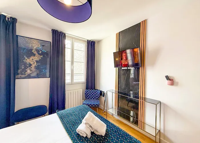 Urban Flat 176 - Charming 3 Bedroom In Montorgueil Apartmán *