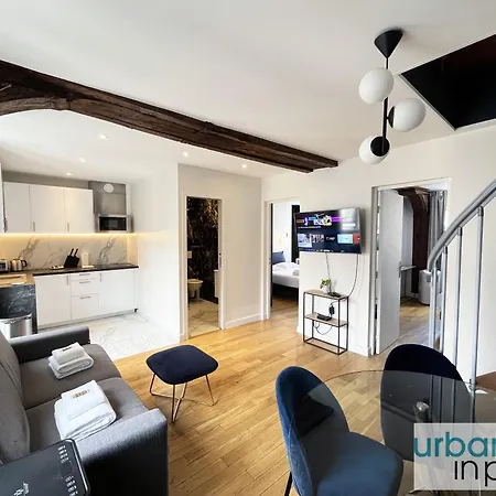 Urban Flat 176 - Charming 3 Bedroom In Montorgueil Apartment